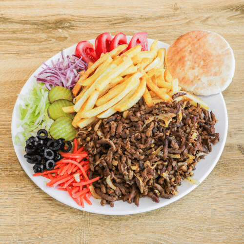 Gyros grote schotel