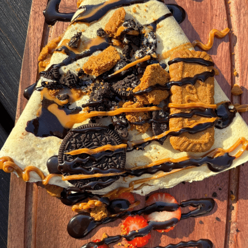 Chocolate crêpe