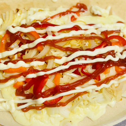 Veggie crêpe