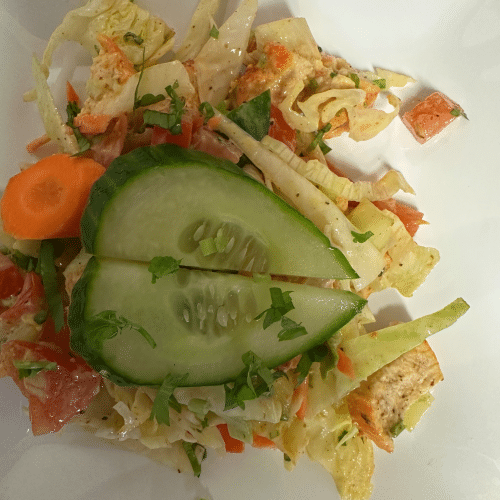 Indian salad kipfilet