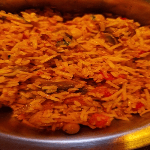 Vegetables biryani