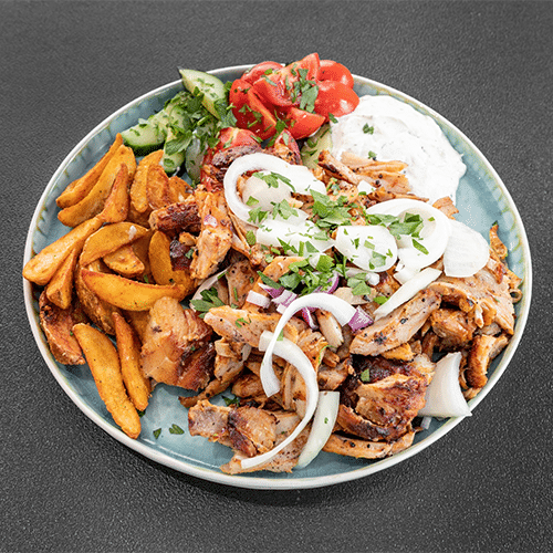 Gyros schotel