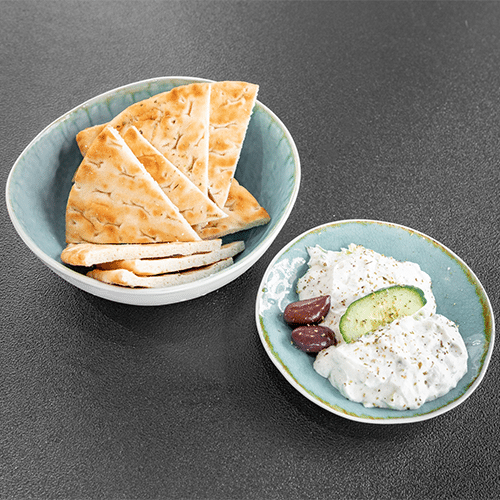 Tzaziki met pita