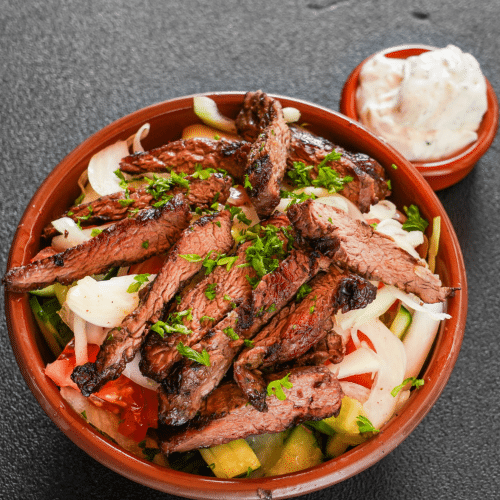 Ossenhaas salade