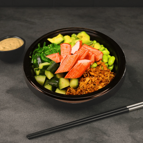 California poké bowl