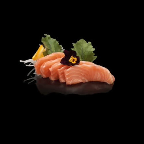 Salmon sashimi