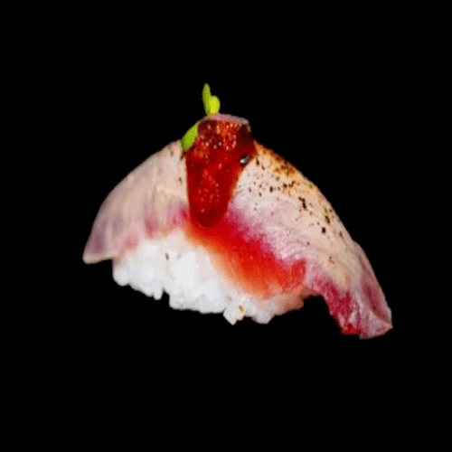 Spicy tuna nigiri