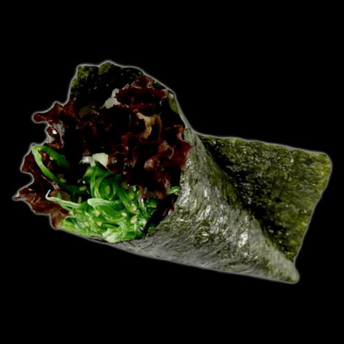 Wakame temaki