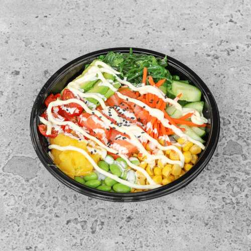 Poké bowl zalm