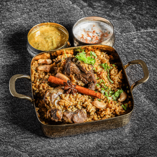 Chettinad mutton biryani