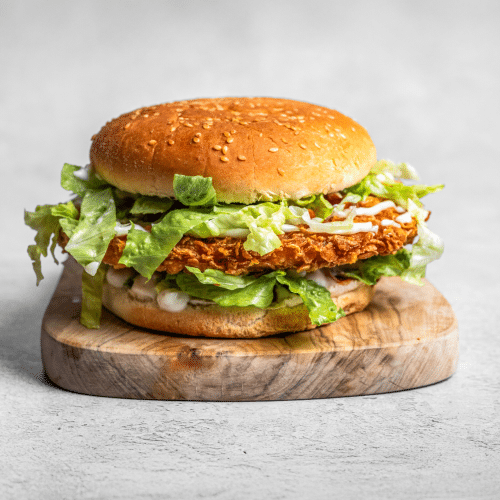 Chicken cheeseburger