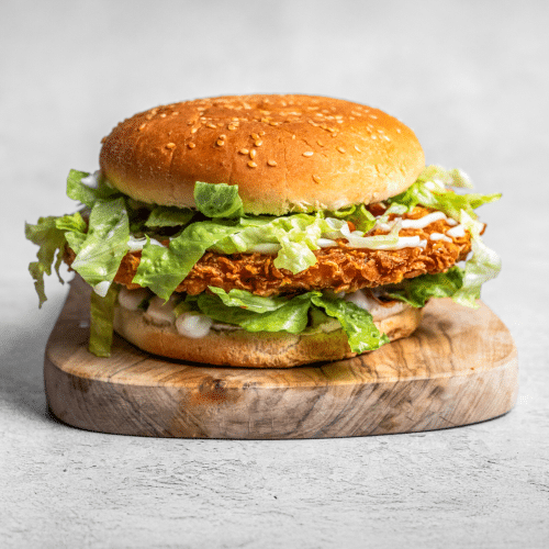 Chicken Mexican cheeseburger