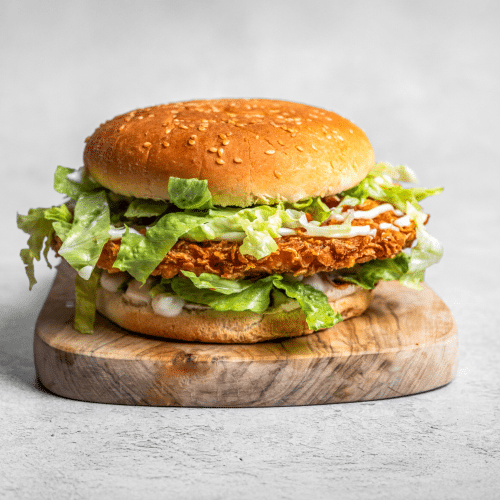 Chicken wolkenkrabber double burger