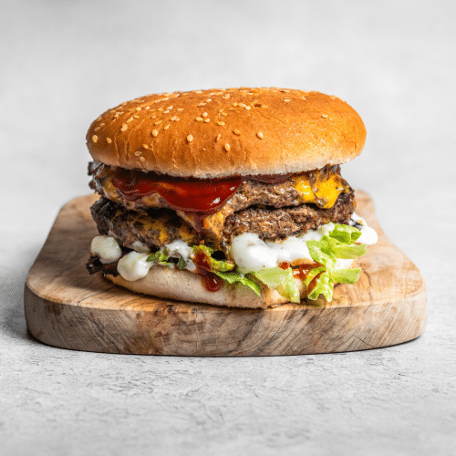 Wolkenkrabber single burger