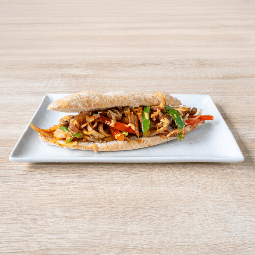 Broodje fajita vegetarisch