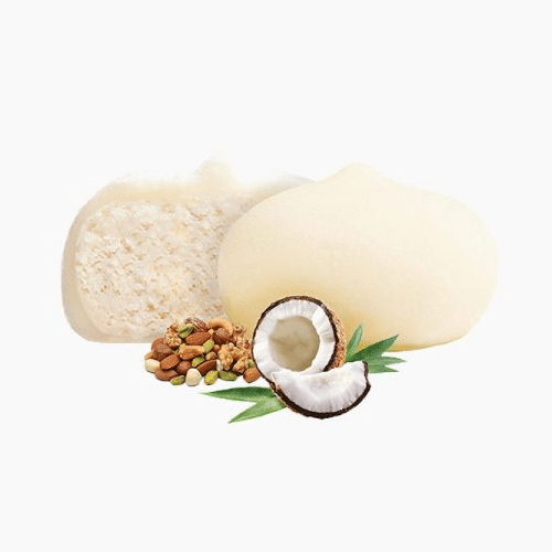Coconut almond cream mochi