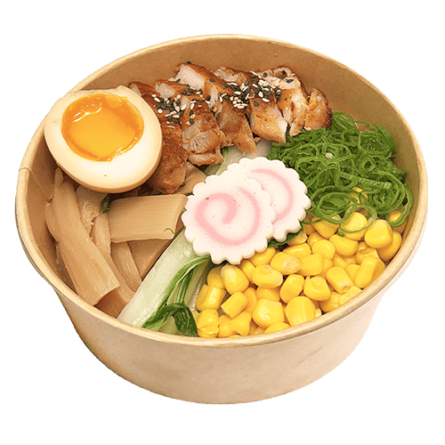 Chicken teriyaki ramen noodles