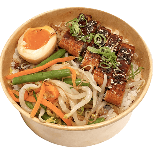 Unagi kabayaki donburi bowl