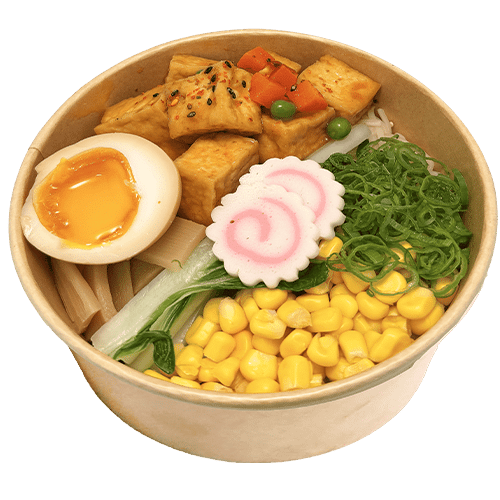 Tofu ramen noodles