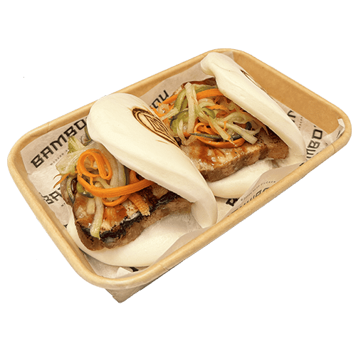 Bao bun pork belly 2 stuks