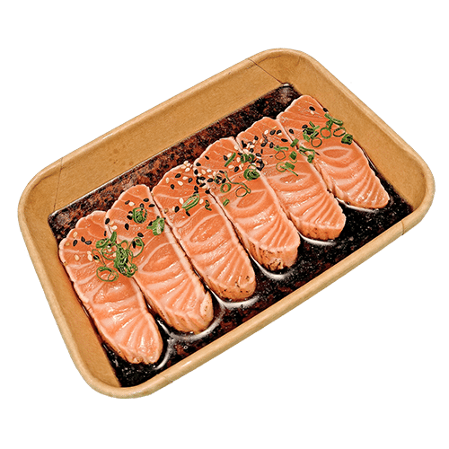 Salmon tataki