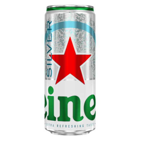 Heineken Premium Pilsner Bier Silver 330ml
