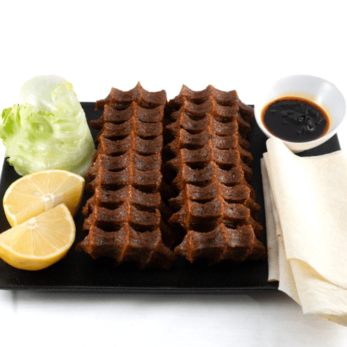 Katmer voor 4 personen en cigkofte 30 stuks