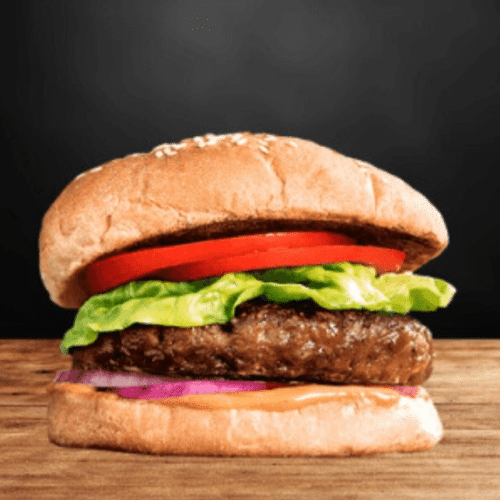 Broodje vegetarische hamburger