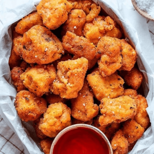Halal chicken popcorns