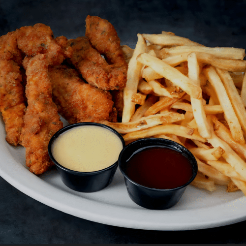 Halal chicken tenders menu