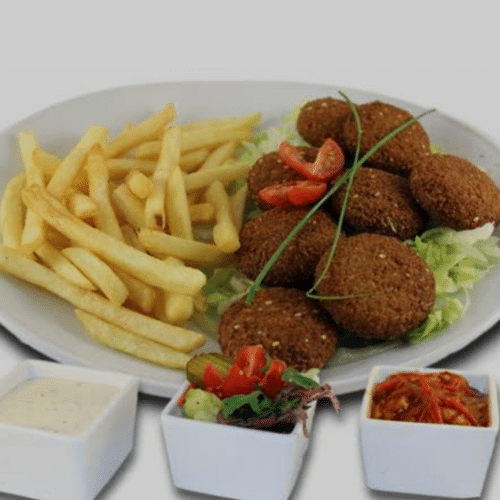 Falafel schotel compleet