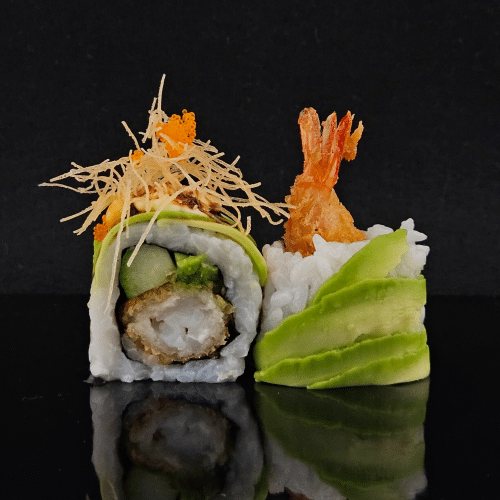 Dragon ebi roll
