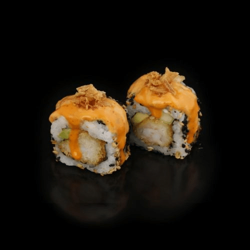 Ebi spicy tuna roll