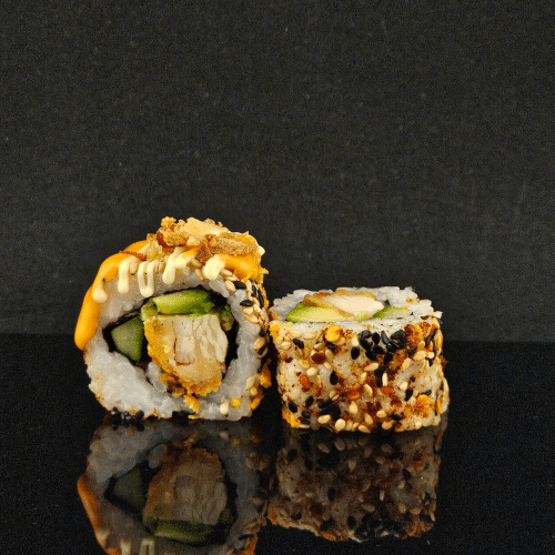 Spicy chicken roll