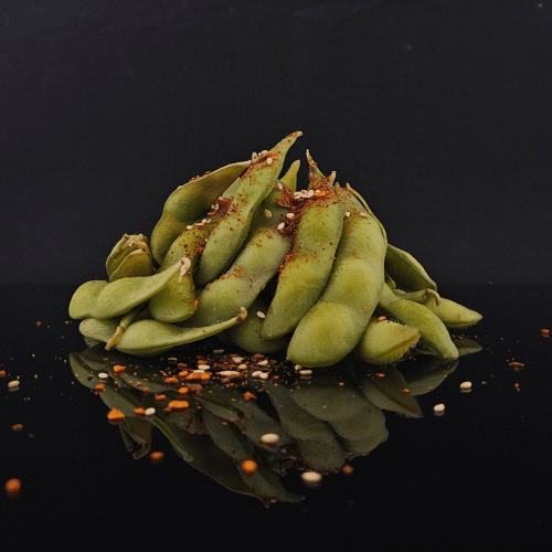 Spicy edamame