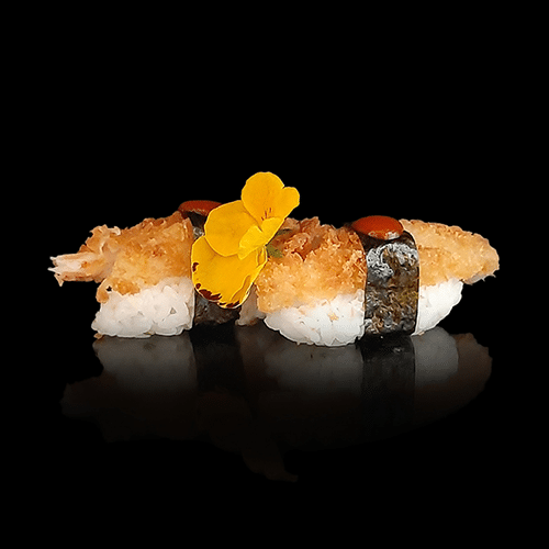 Nigiri ebi fry (2 stuks)