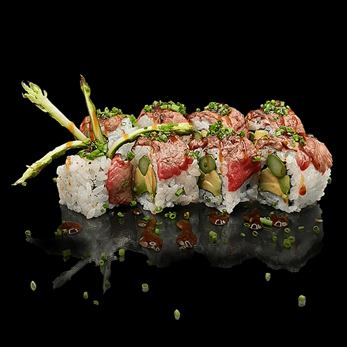 Uramaki Gyu Tataki (8 stuks)