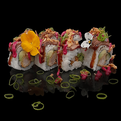 Uramaki surf en turf (8 stuks)