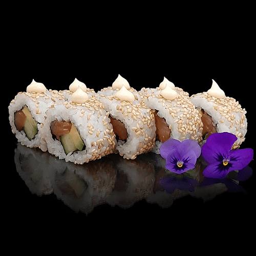 Uramaki zalm (8 stuks)