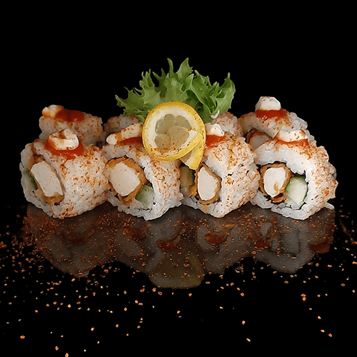 Crispy vegan ebi fry lemon (8 stuks)