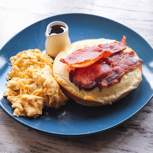 Ontbijt pannenkoeken