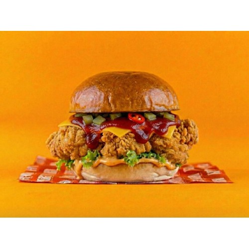 Buffalo Blazin' Chicken Burger 