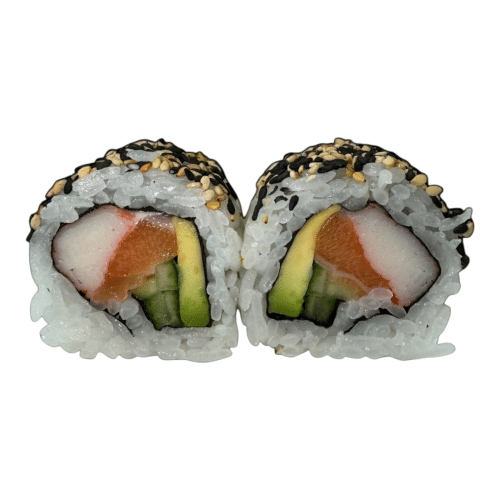 California salmon sesame roll