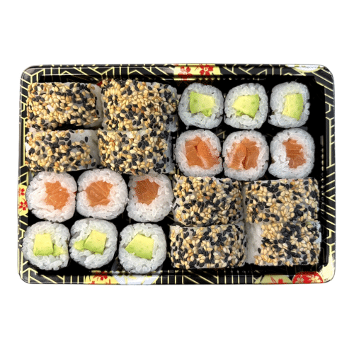 Classic box salmon avocado