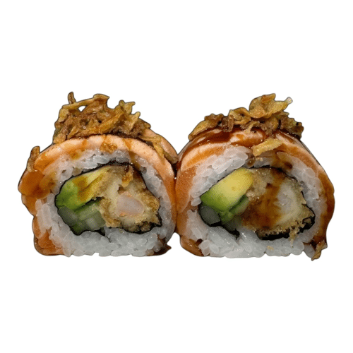 Salmon ebi roll