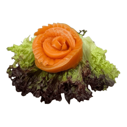 Sashimi salmon klein