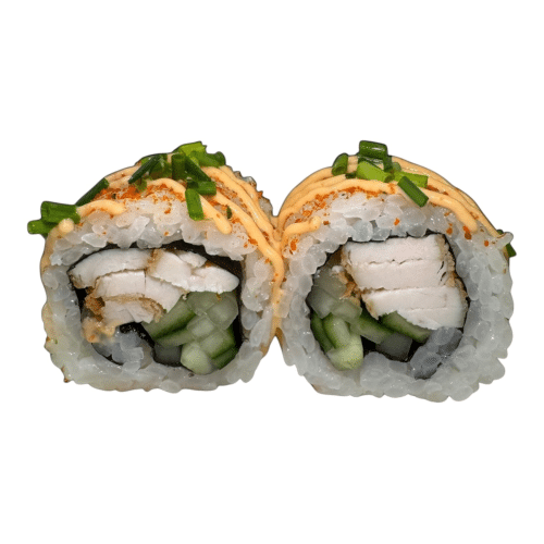 Spicy chicken roll