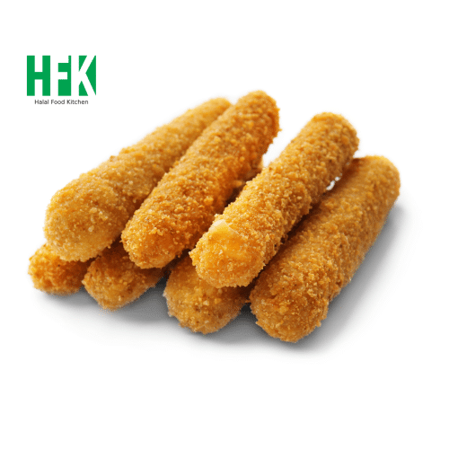 Mozzarella sticks, 6 stuks