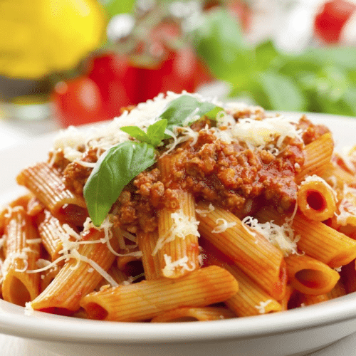 Pasta bolognese