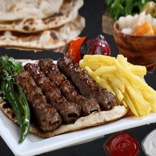 Kebab schotel
